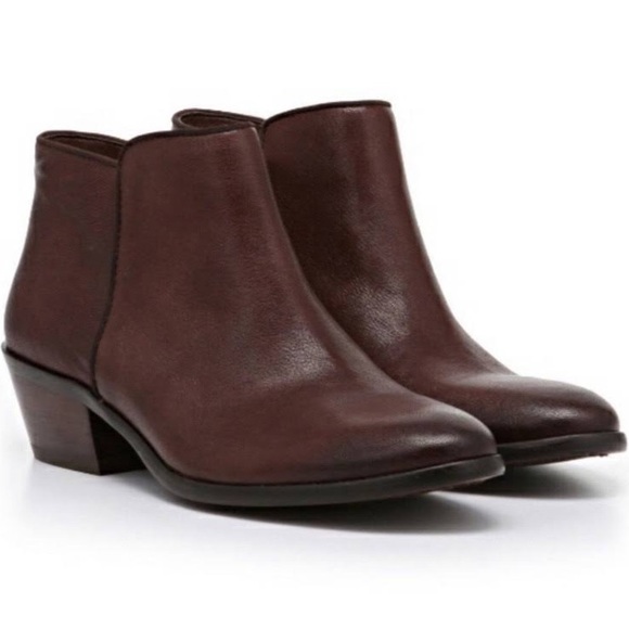 ✅SOLD✅Sam Edelman Dark Brown Petty Ankle Bootie